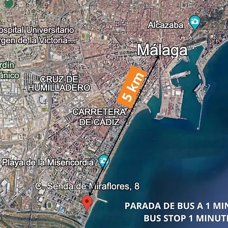 Chalet En Primera Linea De Playa Apartment Malaga